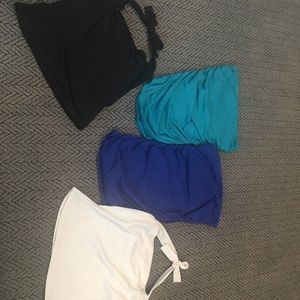 Four strapless tops Michael stars and Shape FX